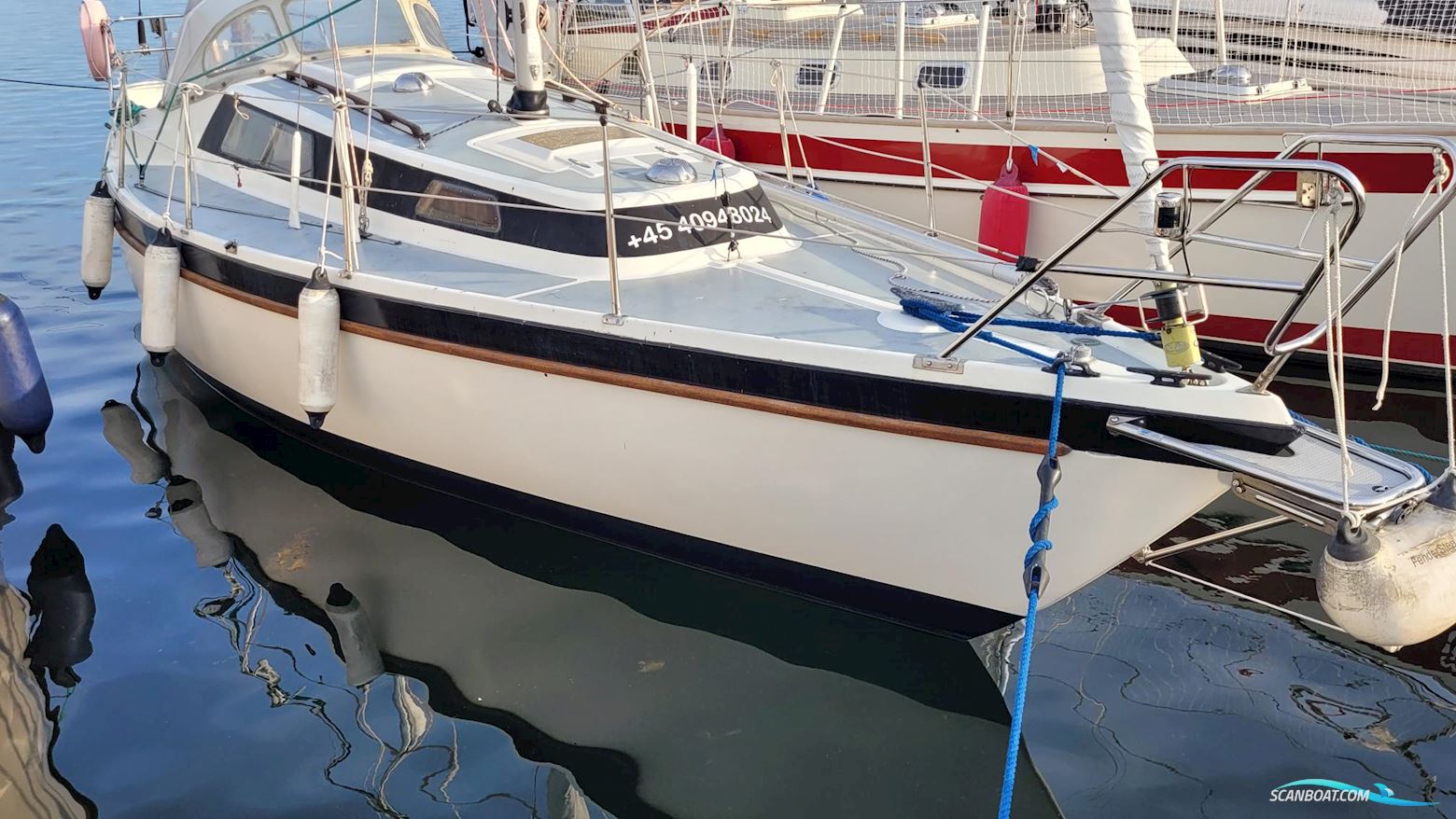 Ohlson 29 Segelboot 1976, mit Yamaha F6Cmhl motor, Dänemark