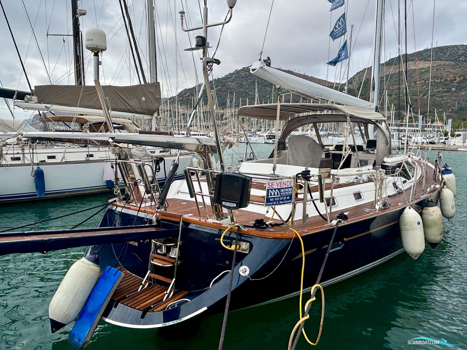 Oyster 56 Segelboot 2003, mit Perkins/Sabre MI15T 4-Cylinder motor, Spanien