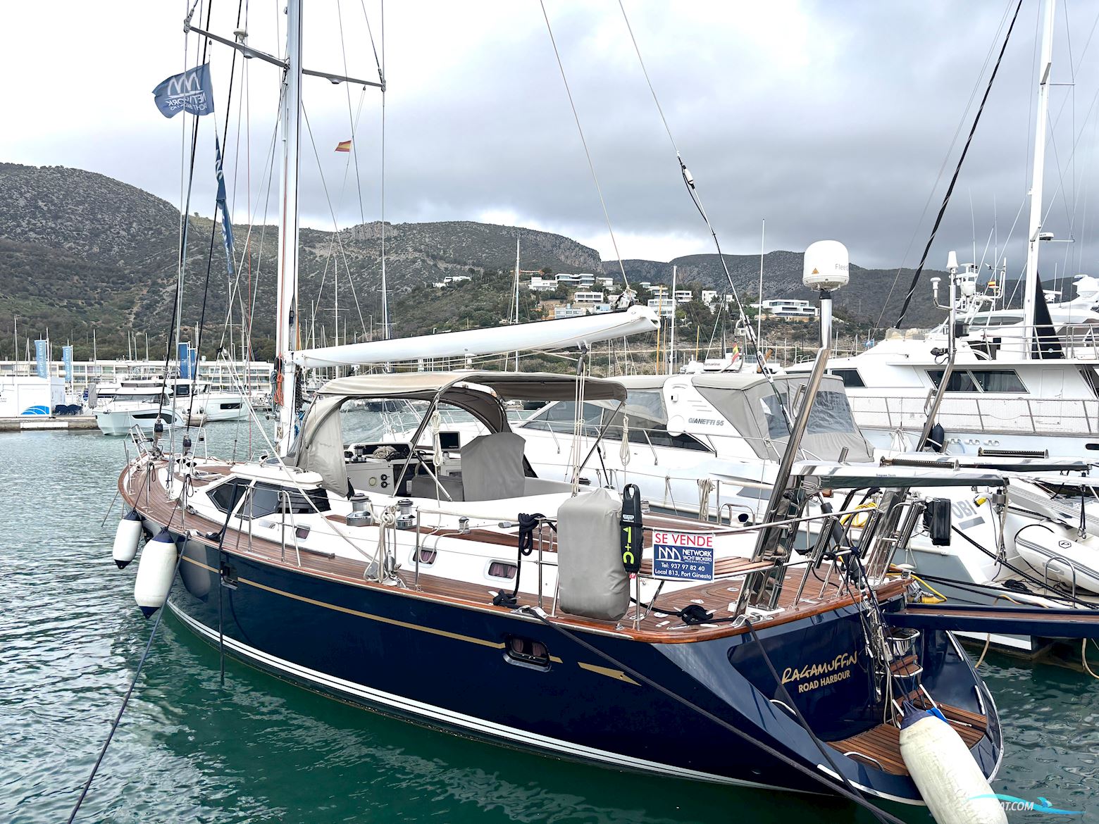 Oyster 56 Segelboot 2003, mit Perkins/Sabre MI15T 4-Cylinder motor, Spanien