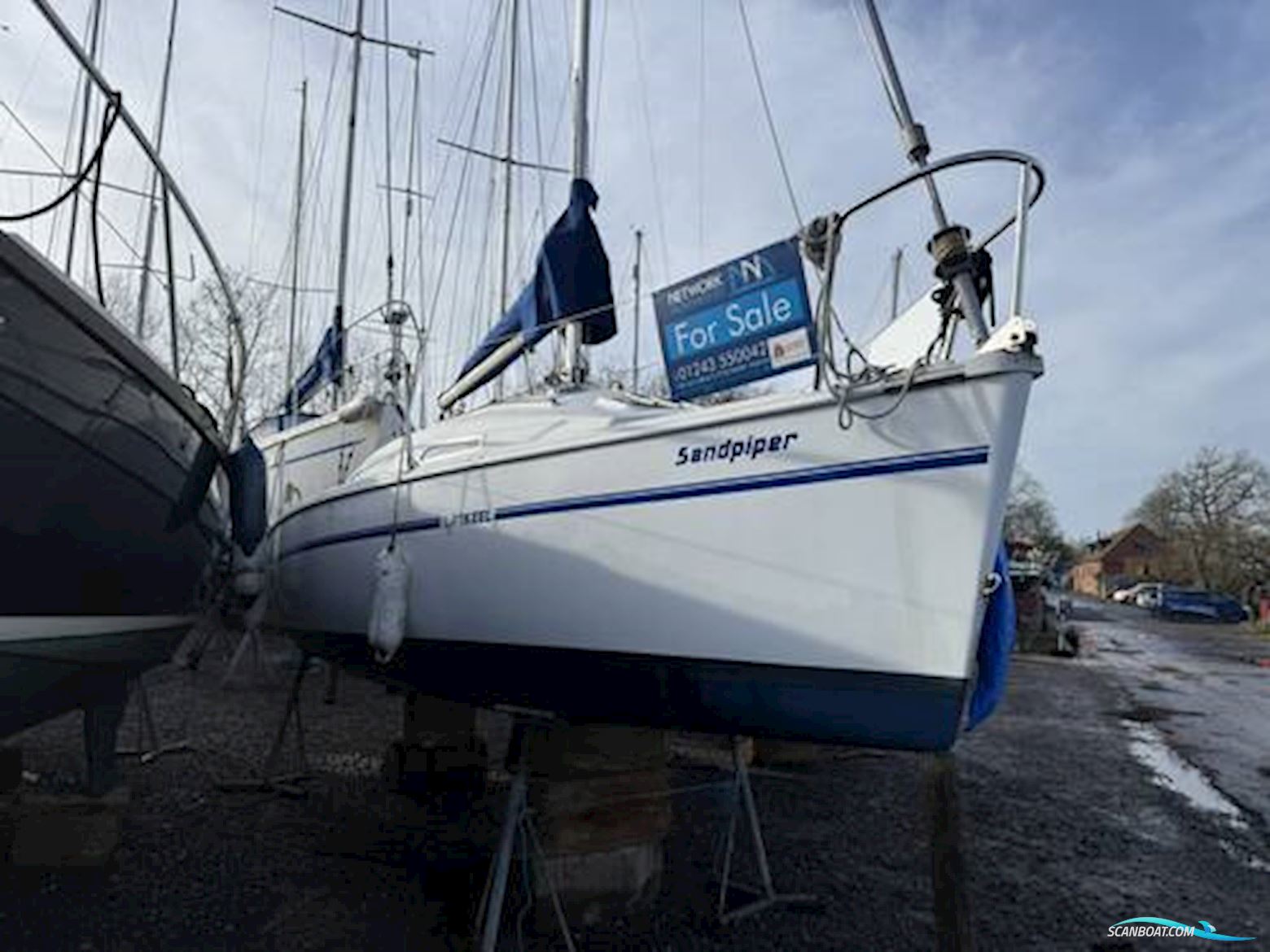 Parker 235 Segelboot 2003, mit Epropulsion Spirit 1.0 motor, England