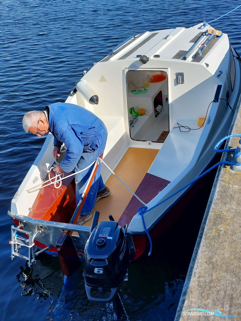 Pedro 17 Segelboot 1975, mit Suzuki motor, Dänemark