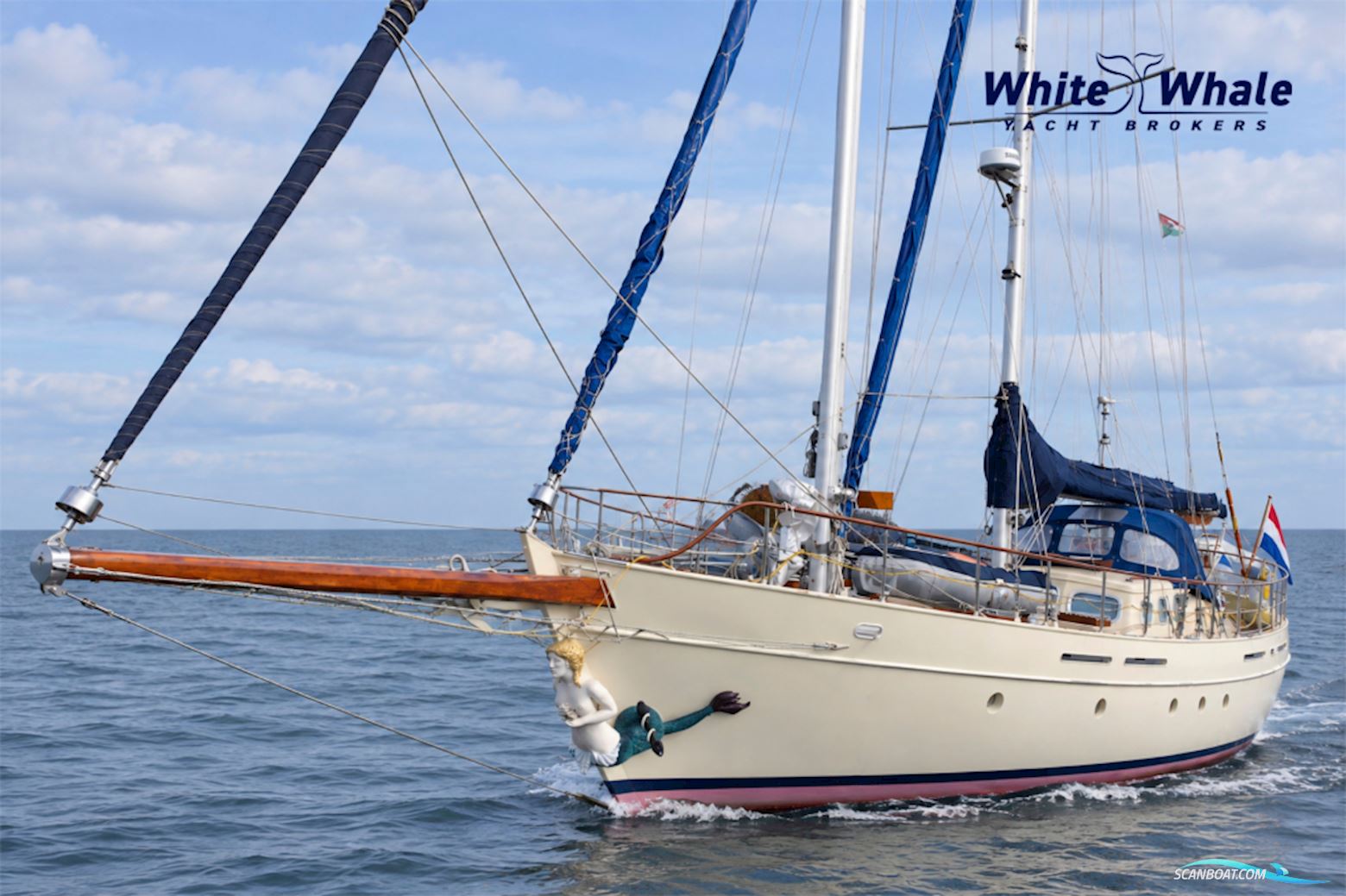 Pieter Beeldsnijder Stagzeil Schoener Custom Built Refit Segelboot 1988, mit Daf motor, Niederlande