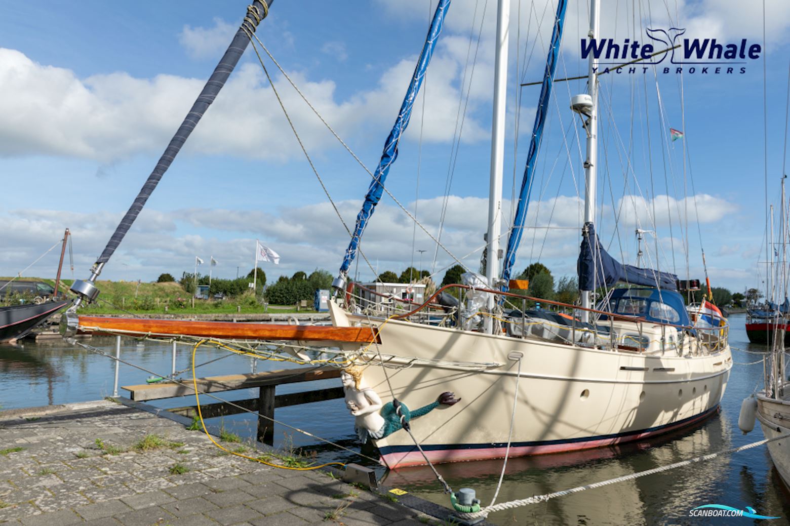 Pieter Beeldsnijder Stagzeil Schoener Custom Built Refit