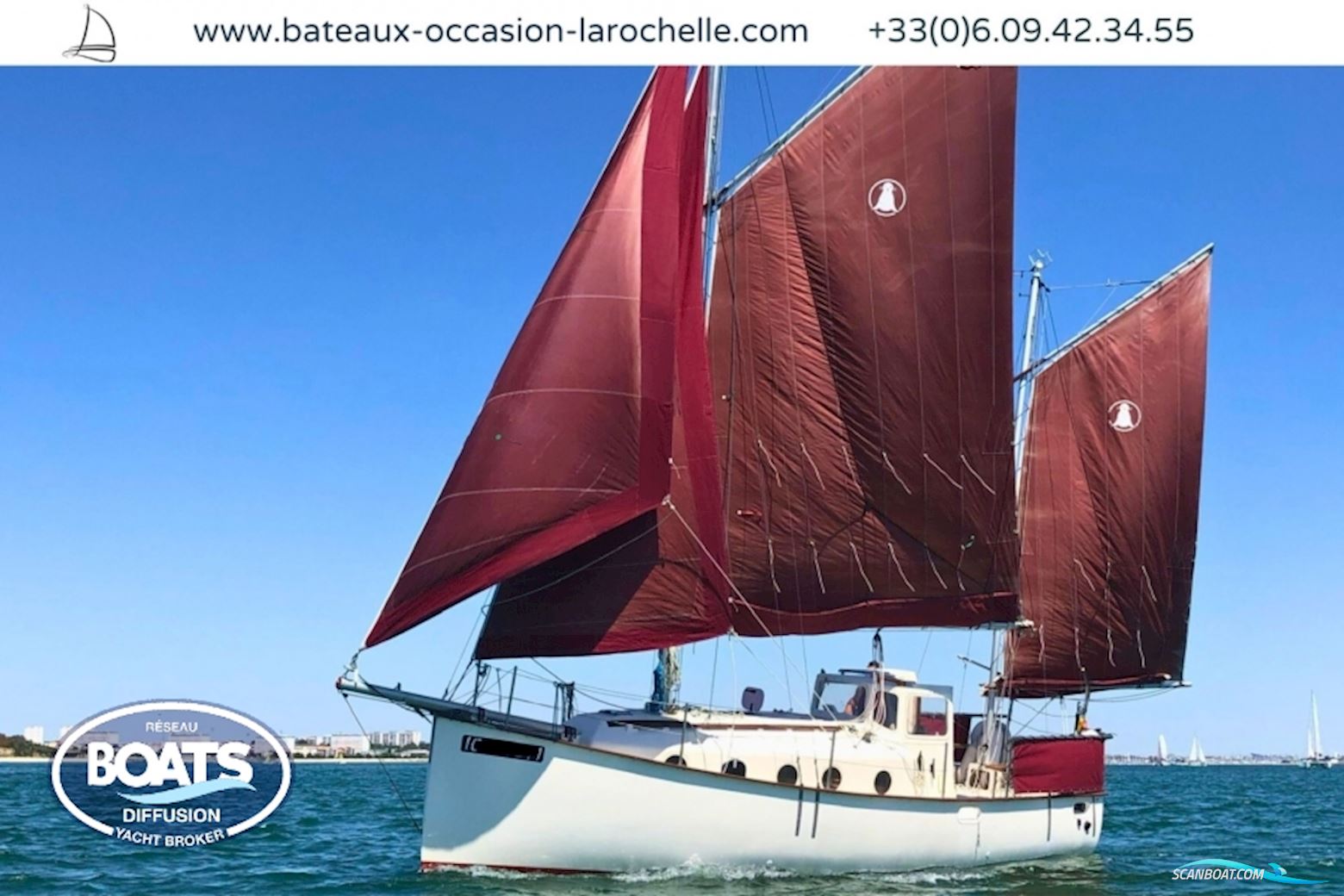 Plasmor Triaskell Segelboot 2010, mit Yanmar motor, Frankreich