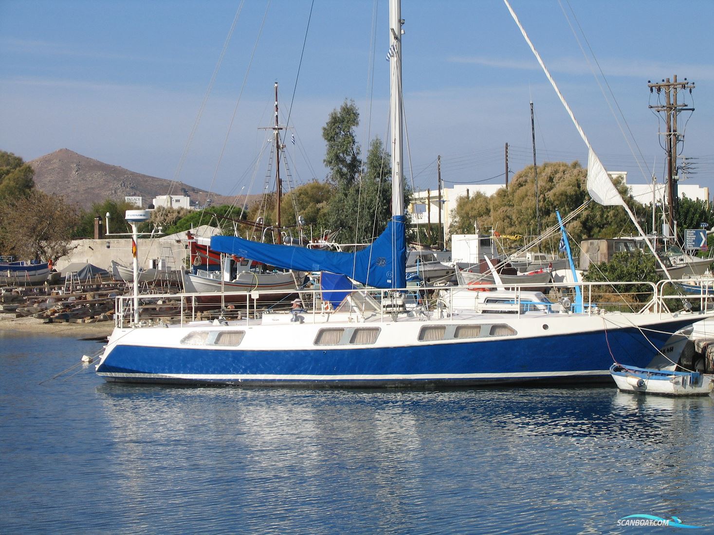 Reinke 14M Aluminium Segelboot 1988, mit Mercedes - Unimog motor, Griechenland