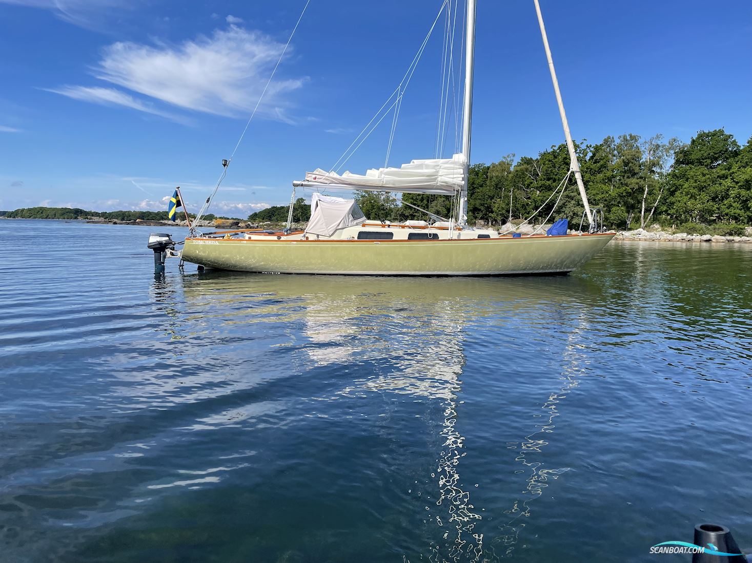 RJ85 Segelboot 1973, mit Yamaha motor, Dänemark