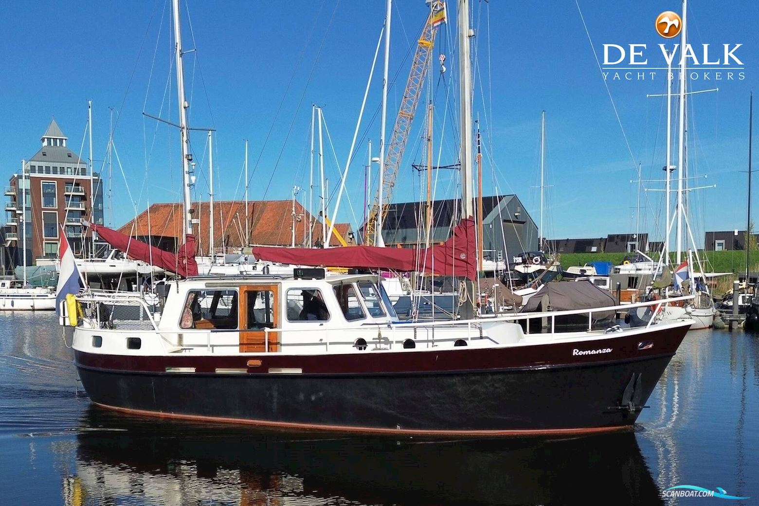 Romanza Motorsailer 12 MS Segelboot 1973, mit Ford Lehman motor, Niederlande
