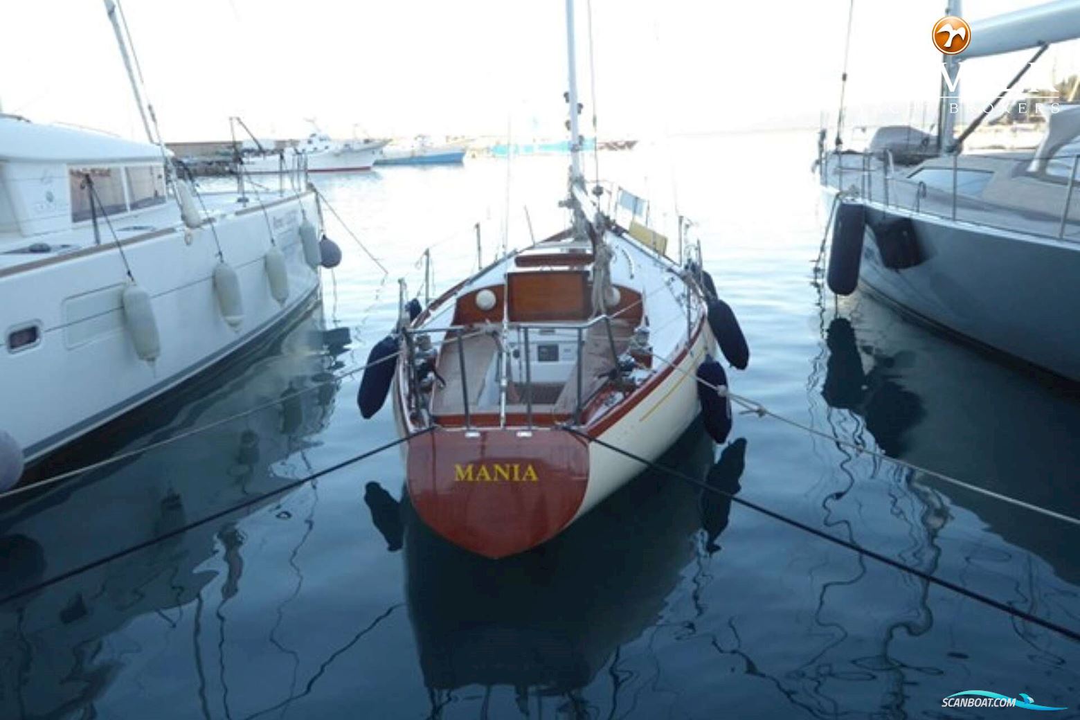Sangermani 10.50 Segelboot 1969, mit Volvo Penta motor, Italien