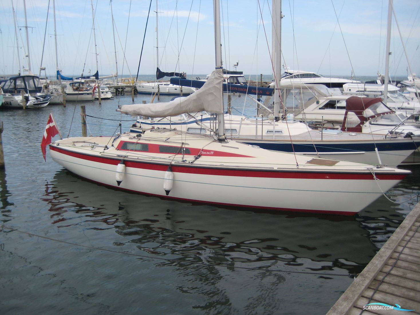 Scankap 99 Segelboot 1981, mit Volvo Penta MB 2 50S motor, Dänemark