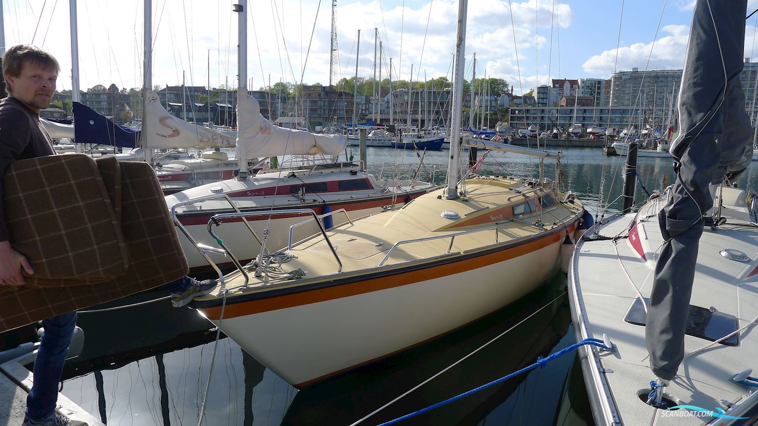 Scankap Segelboot 1979, mit Vetus motor, Dänemark