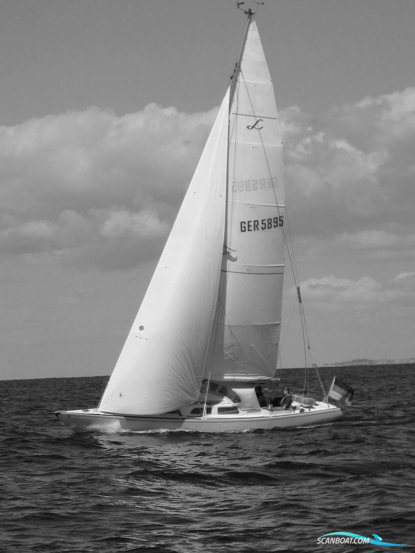 Schärenkreuzer Lotus 40 Segelboot 1977, mit Volvo Penta MD20-10B motor, Deutschland