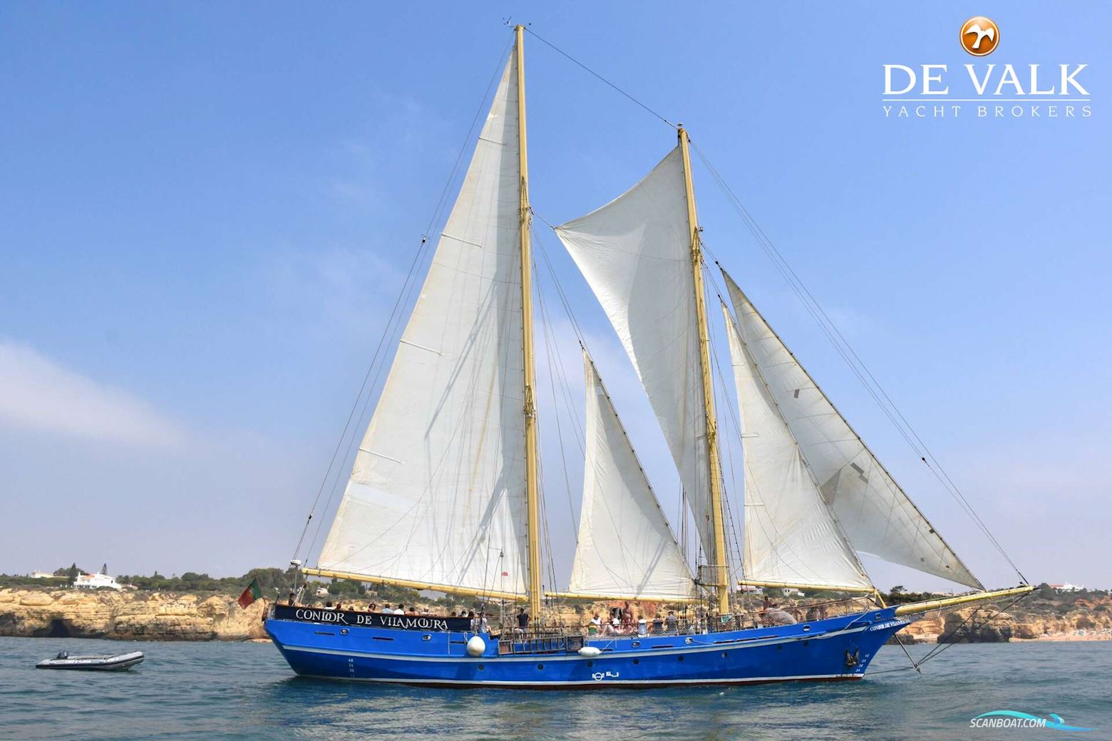Schooner Baltimore Fishing Segelboot 1987, mit Man motor, Portugal