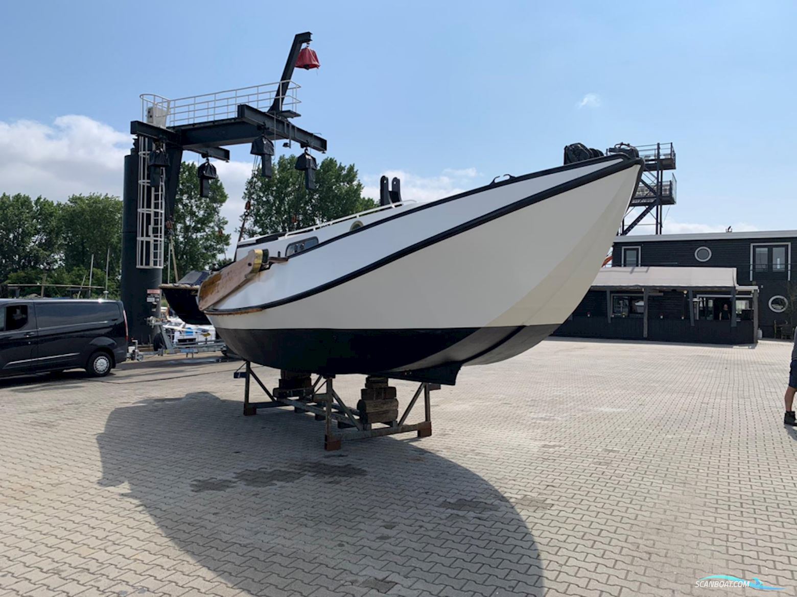 Schouw Tholense Segelboot 1969, mit Thornycroft motor, Niederlande
