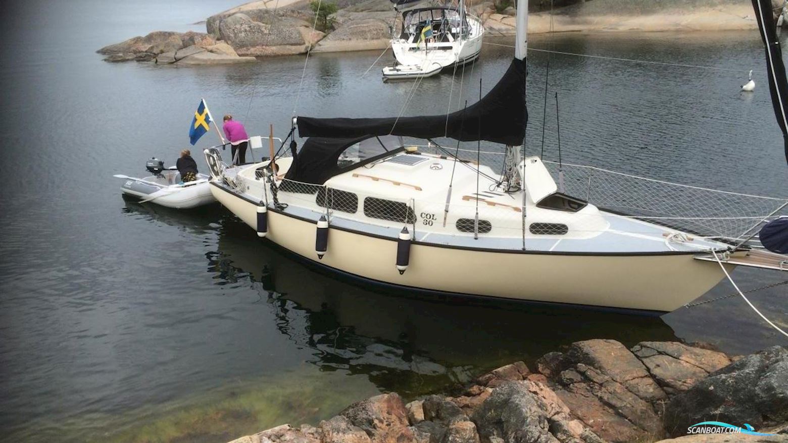 Semona Segelboot 1970, mit Yanmar motor, Sweden
