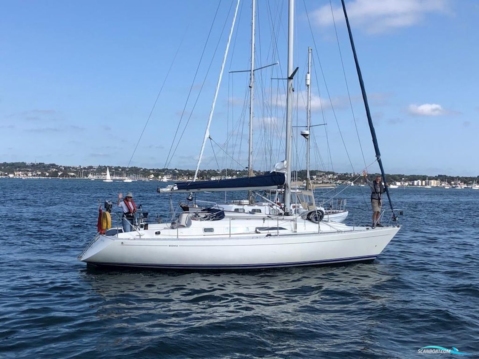 Sigma 362 Segelboot 1988, mit Volvo Penta motor, England