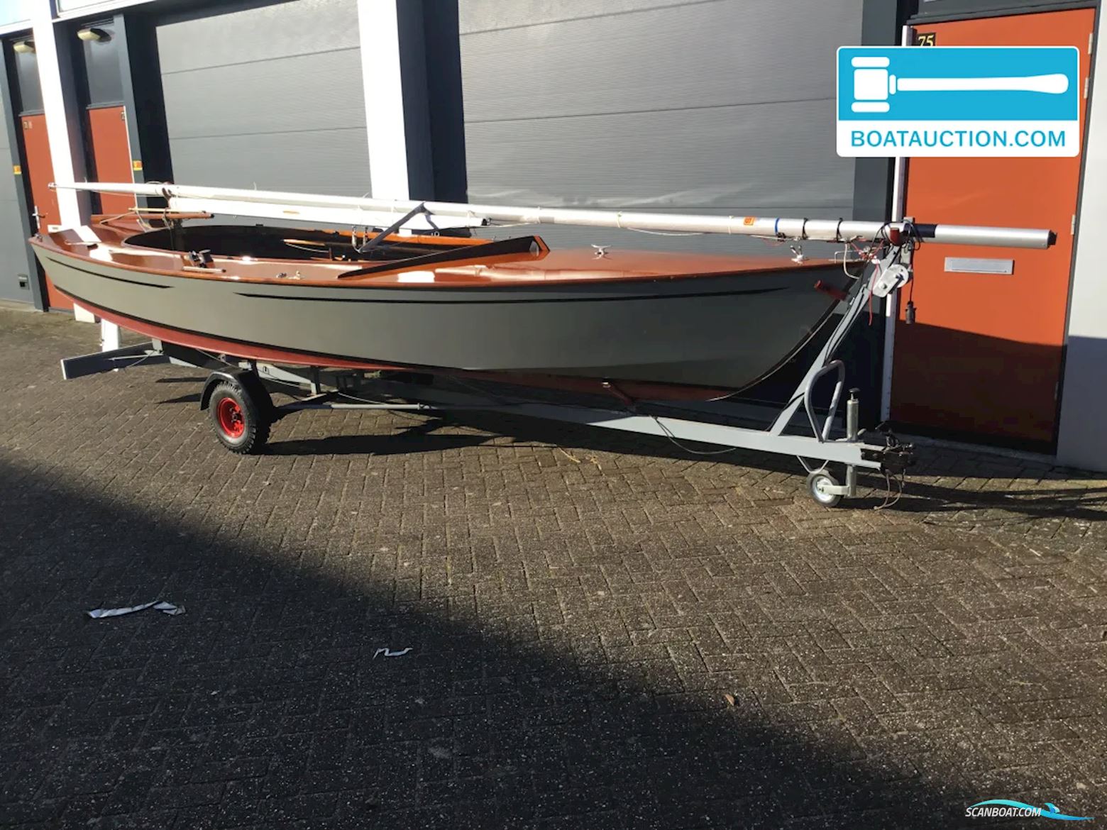spanker 712 Segelboot 1972, mit Yamaha motor, Niederlande