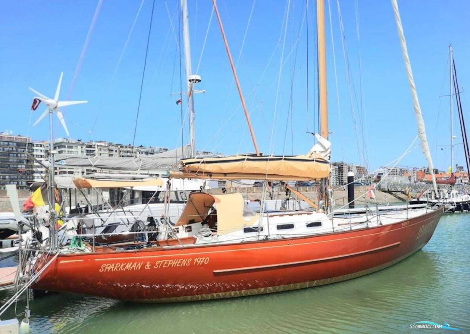 Sparkman and Stephens - S&S Frey Class 44 Segelboot 1970, Belgien