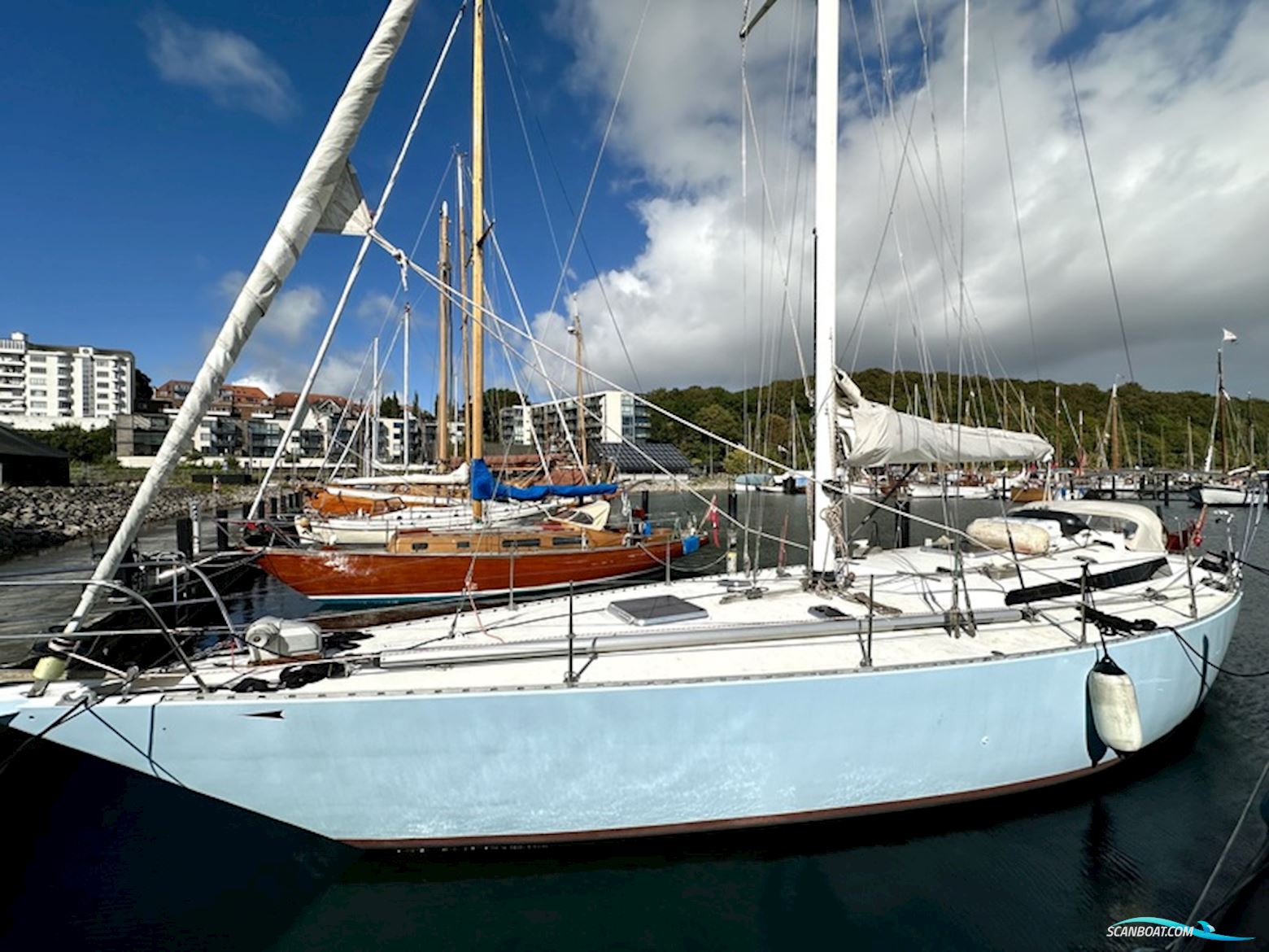 Sparkman And Stephens 47 Segelboot 1975, mit Volvo Penta,Hk 55,Diesel motor, Dänemark