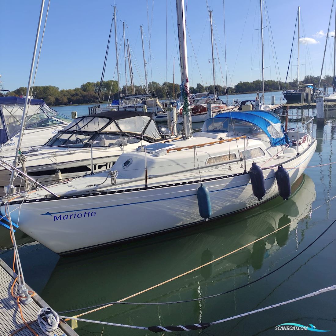 Spirit 28 Segelboot 1982, mit Volvo Penta MD 7A motor, Deutschland