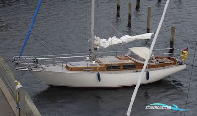 Staackwerft Lübeck Nymphe II Segelboot 1970, mit Volvo Penta D1-30B motor, Deutschland