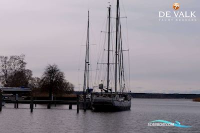 Stagsegel-Ketsch 28 Segelboot 1894, mit Mercedes Benz motor, Deutschland