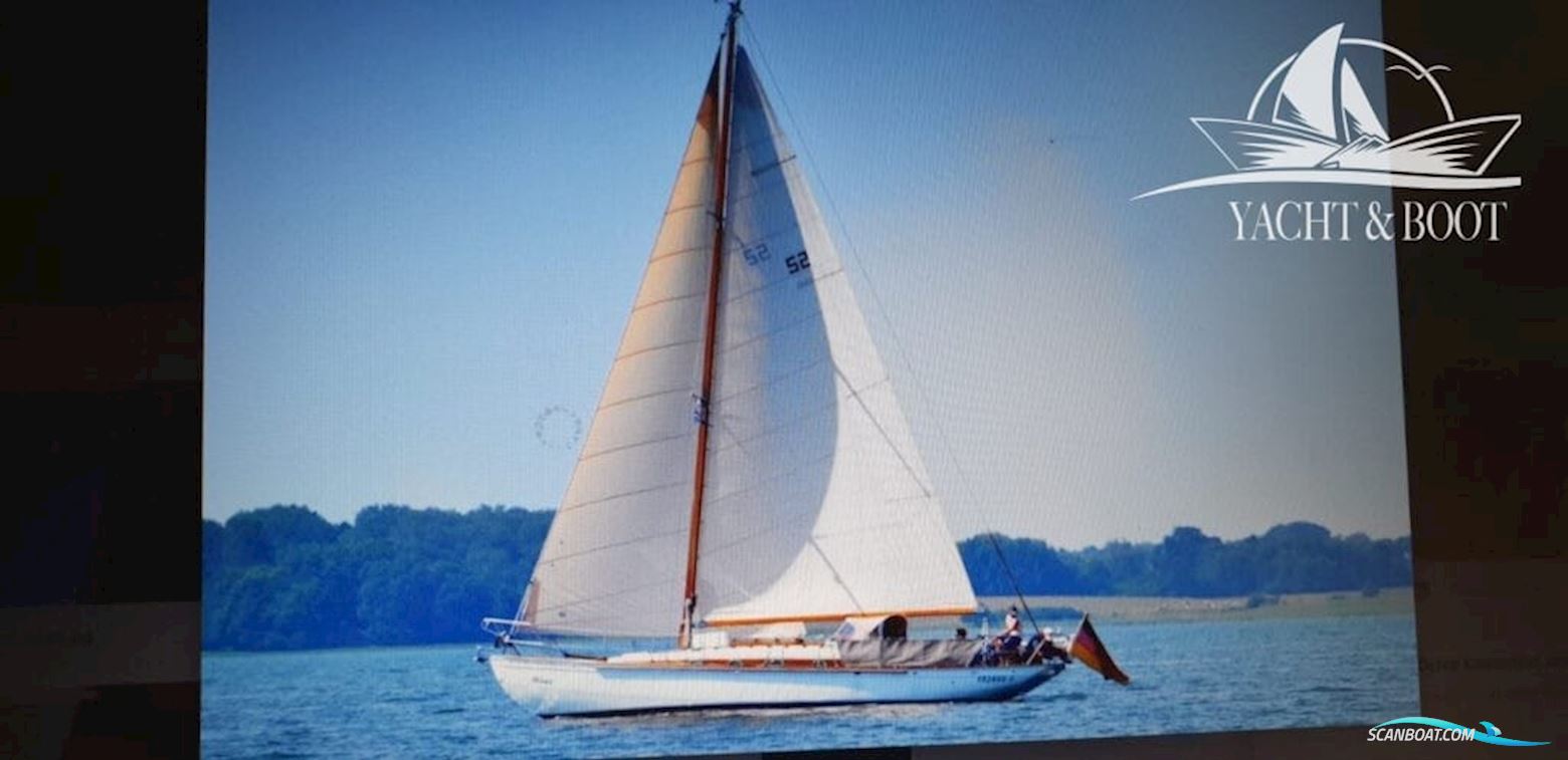 Stenvat Werft Magdeburg 8.5 KR Segelboot 1929, mit Vetus motor, Deutschland