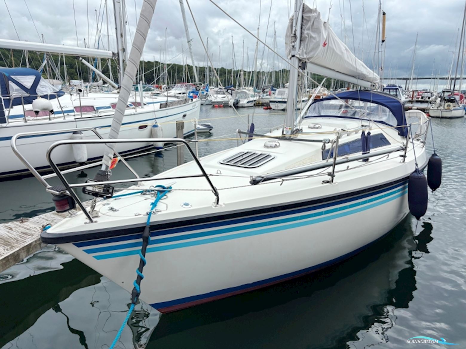Sunwind 27 Sejlbåd Segelboot 1986, mit Volvo Penta motor, Dänemark