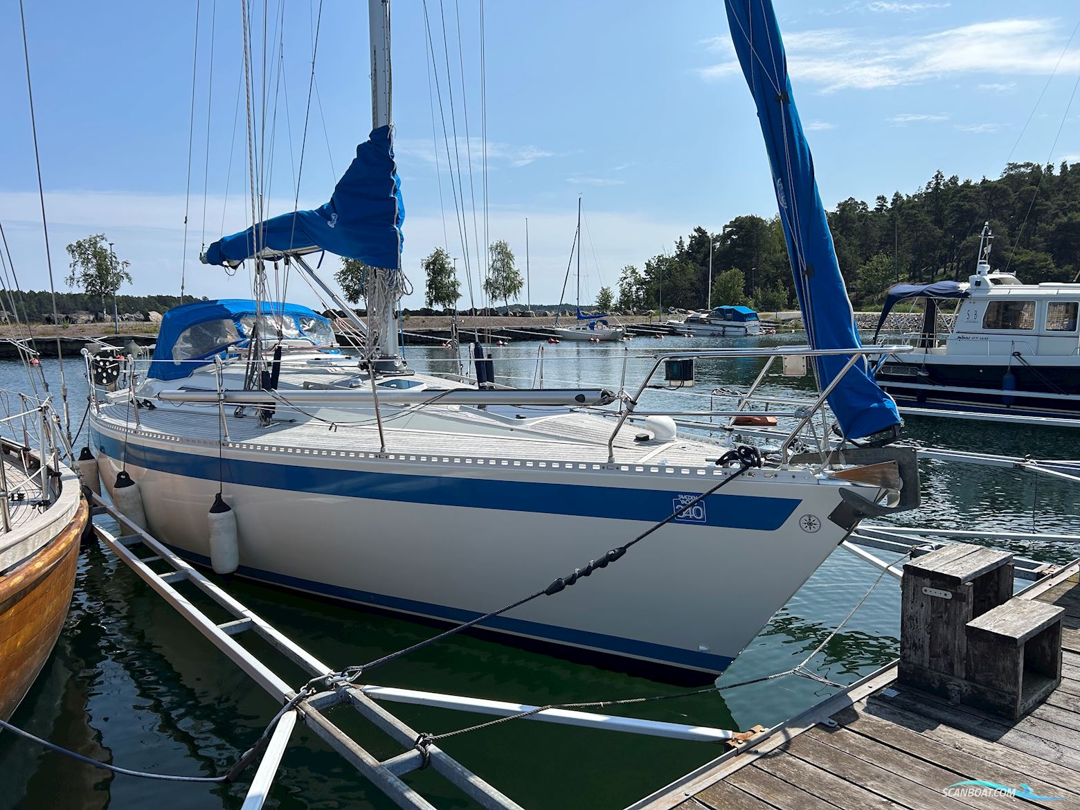 Sweden Yachts 340 Segelboot 1988, mit Volvo Penta motor, Sweden
