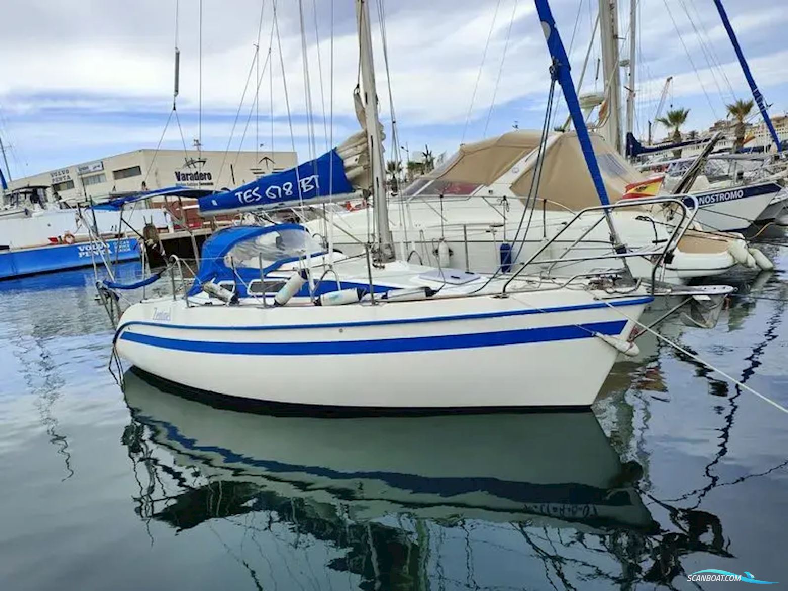 Tes 678 BT Segelboot 2007, mit Nanni motor, Spanien
