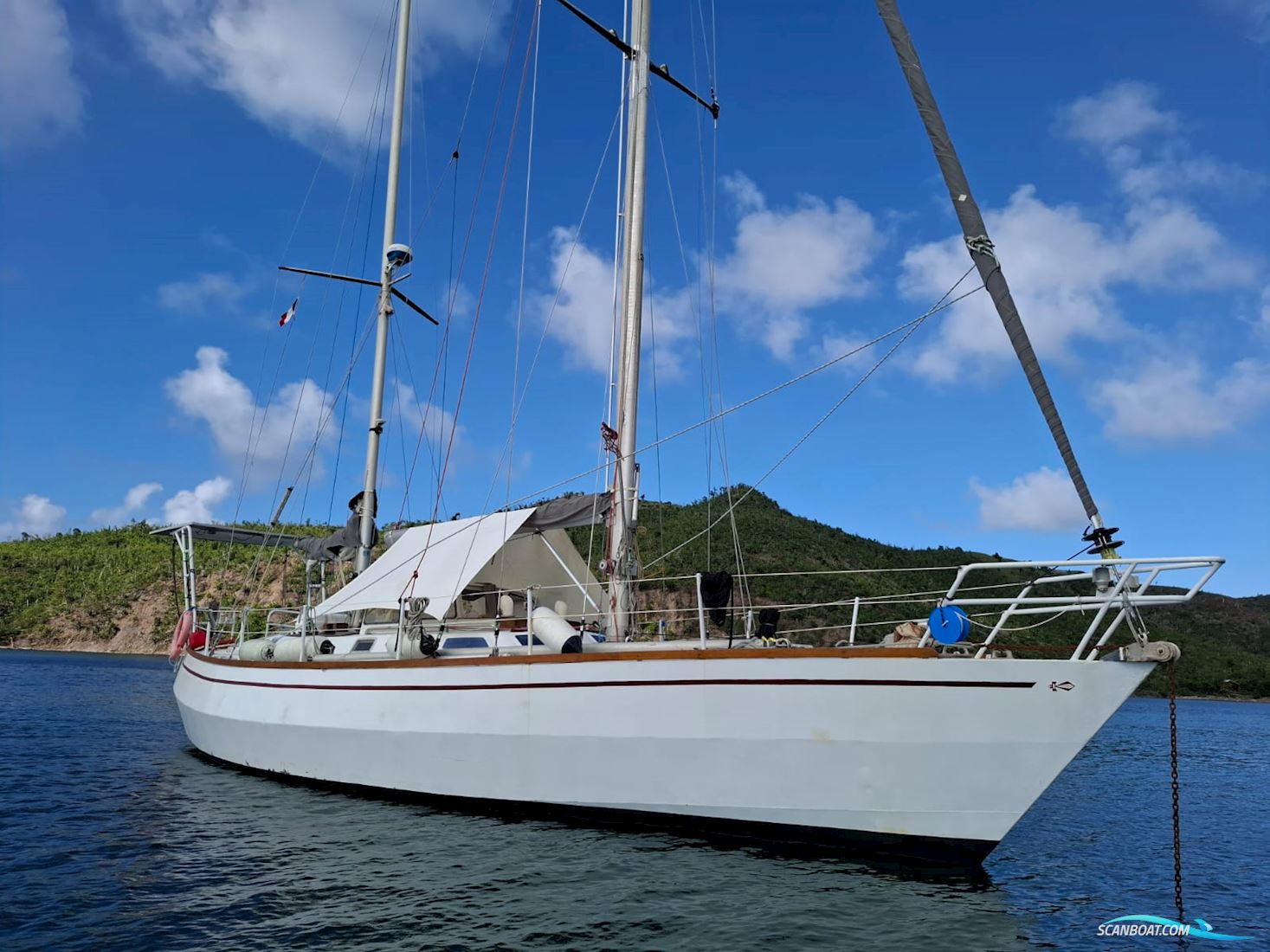 Trireme 43 Segelboot 1981, mit Perkins 4108 motor, Martinique