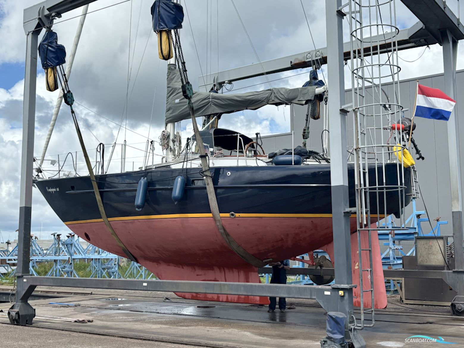 Van Dam Nordia 41 Segelboot 1978, mit Ford Sabre motor, Niederlande