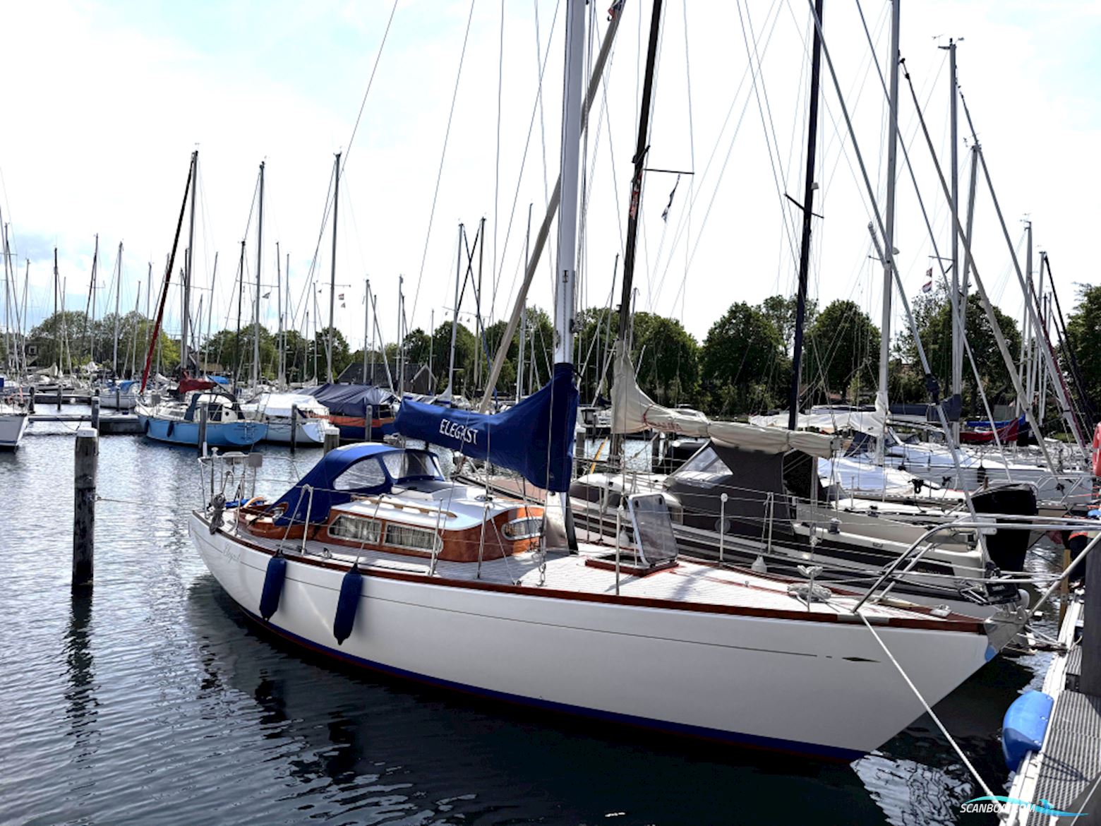 Van de Stadt Splinter 30 Segelboot 1970, mit Timray motor, Niederlande