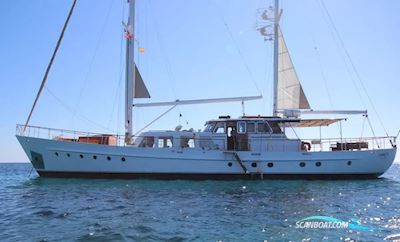 VAN DEN AKKER Motorsailer Segelboot 1964, Spanien