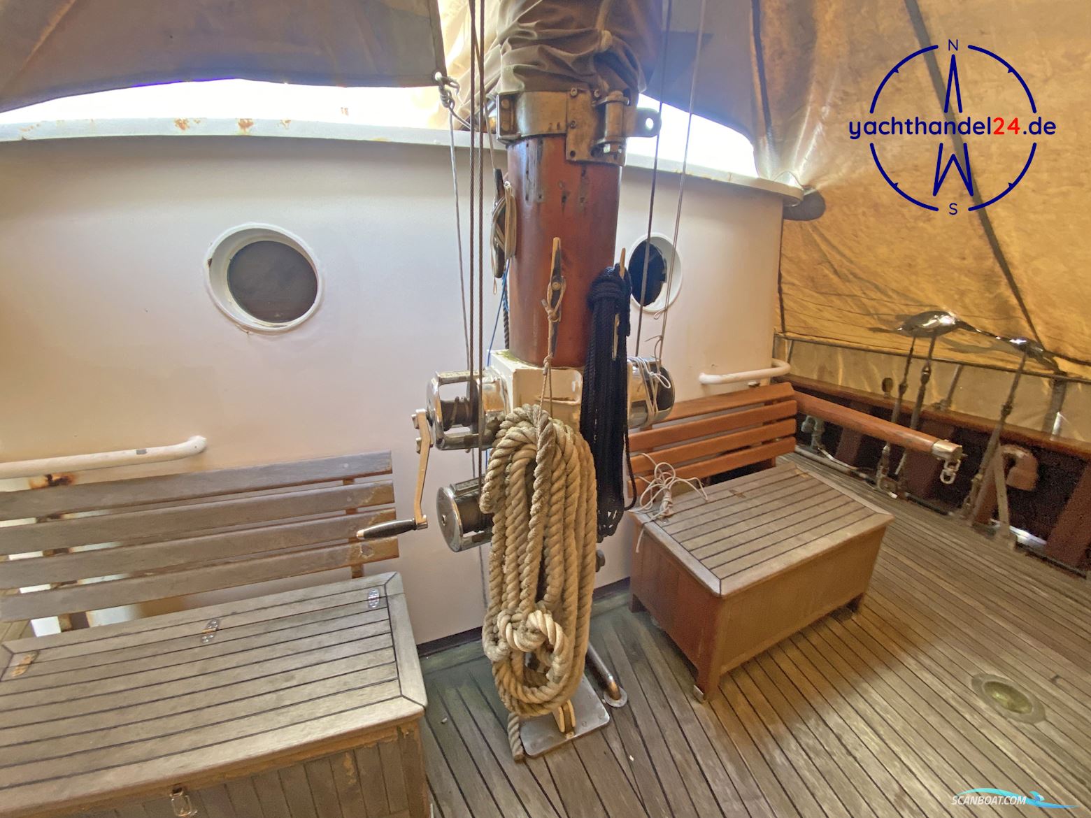 VEB Boddenwerft Damgarten Werftbau Eiche auf Eiche