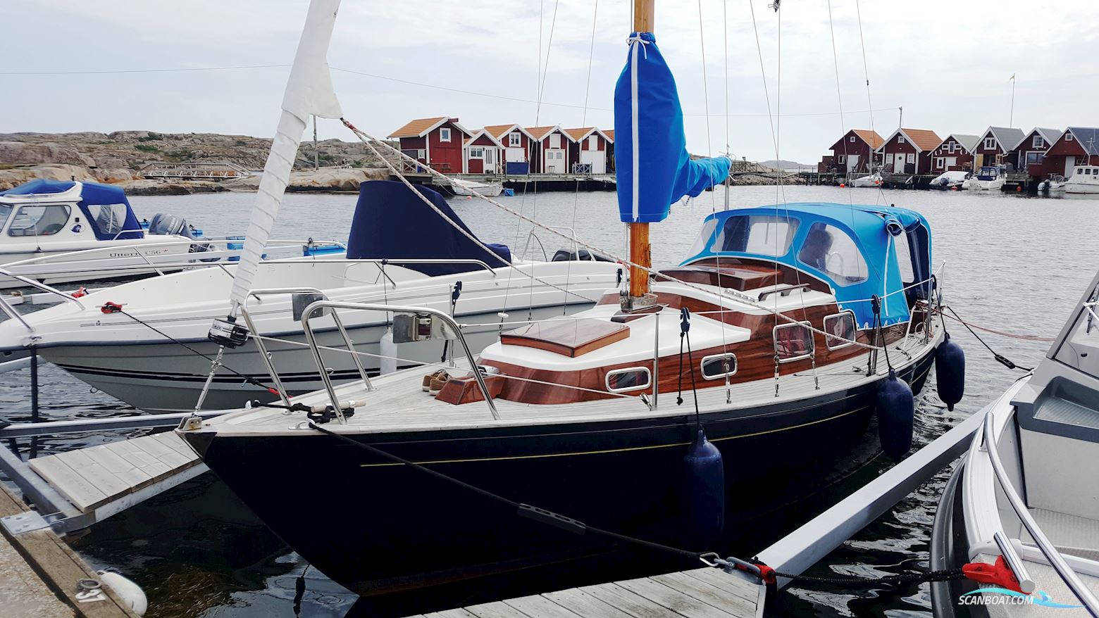 Vindö 22 Segelboot 1967, mit Bellmarin Ecoline 3kW motor, Sweden