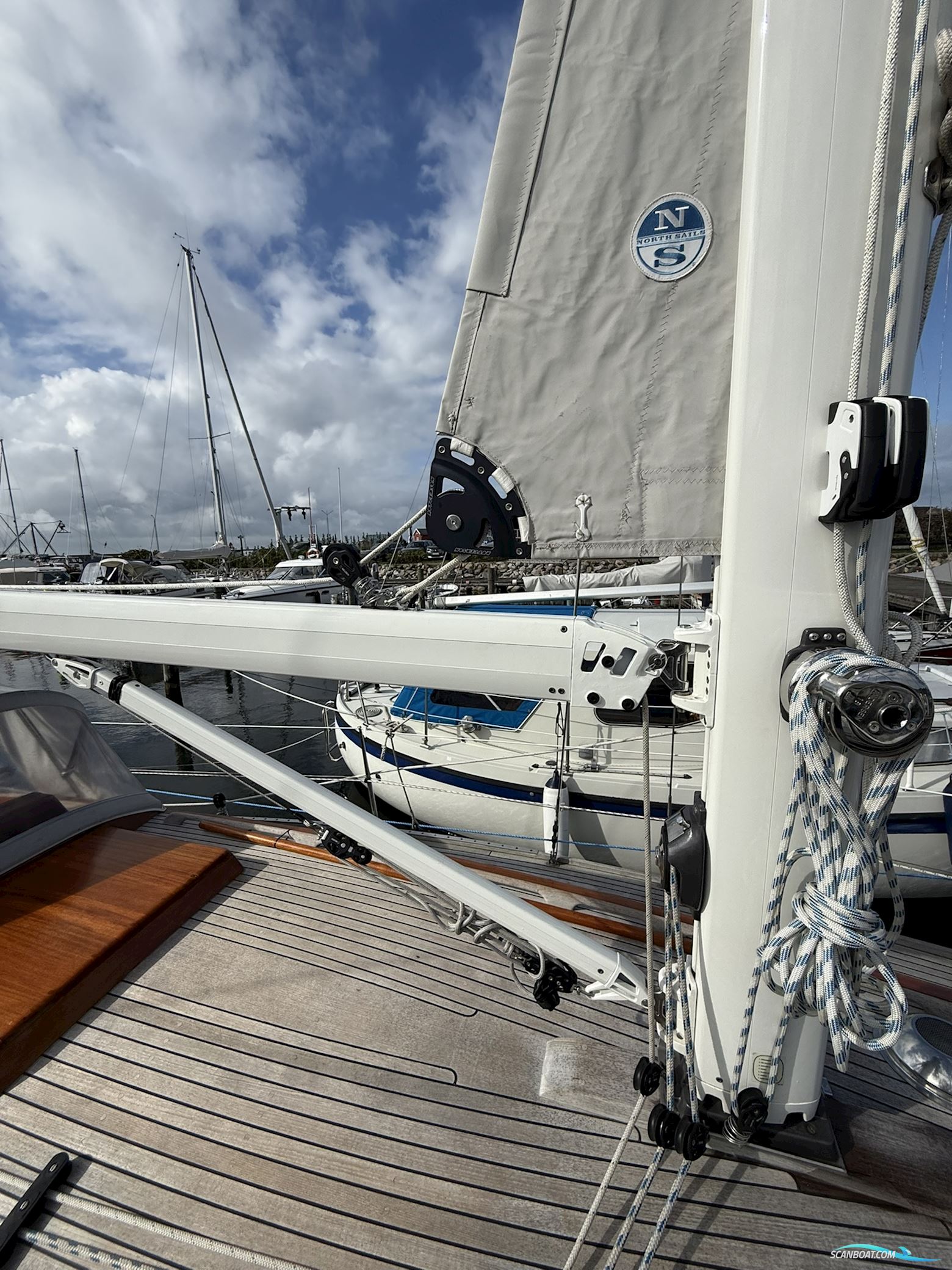 Vindø 40, renoveret med nyere rig og sejl