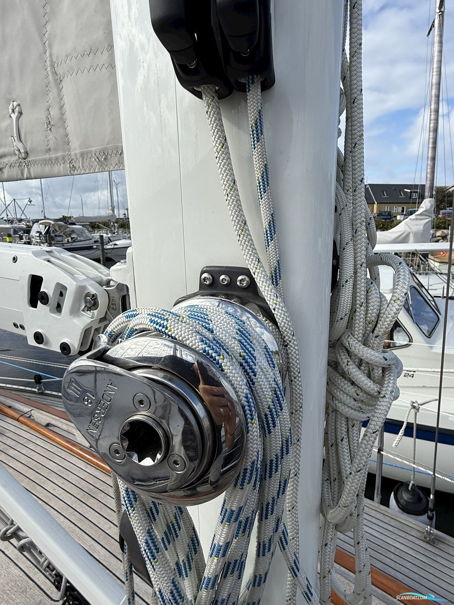 Vindø 40, renoveret med nyere rig og sejl