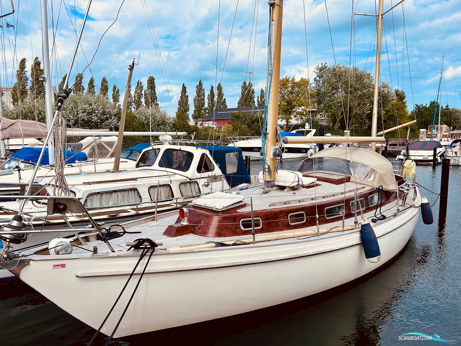 Vindö 50 Segelboot 1977, mit Volvo Penta MD2040 motor, Dänemark