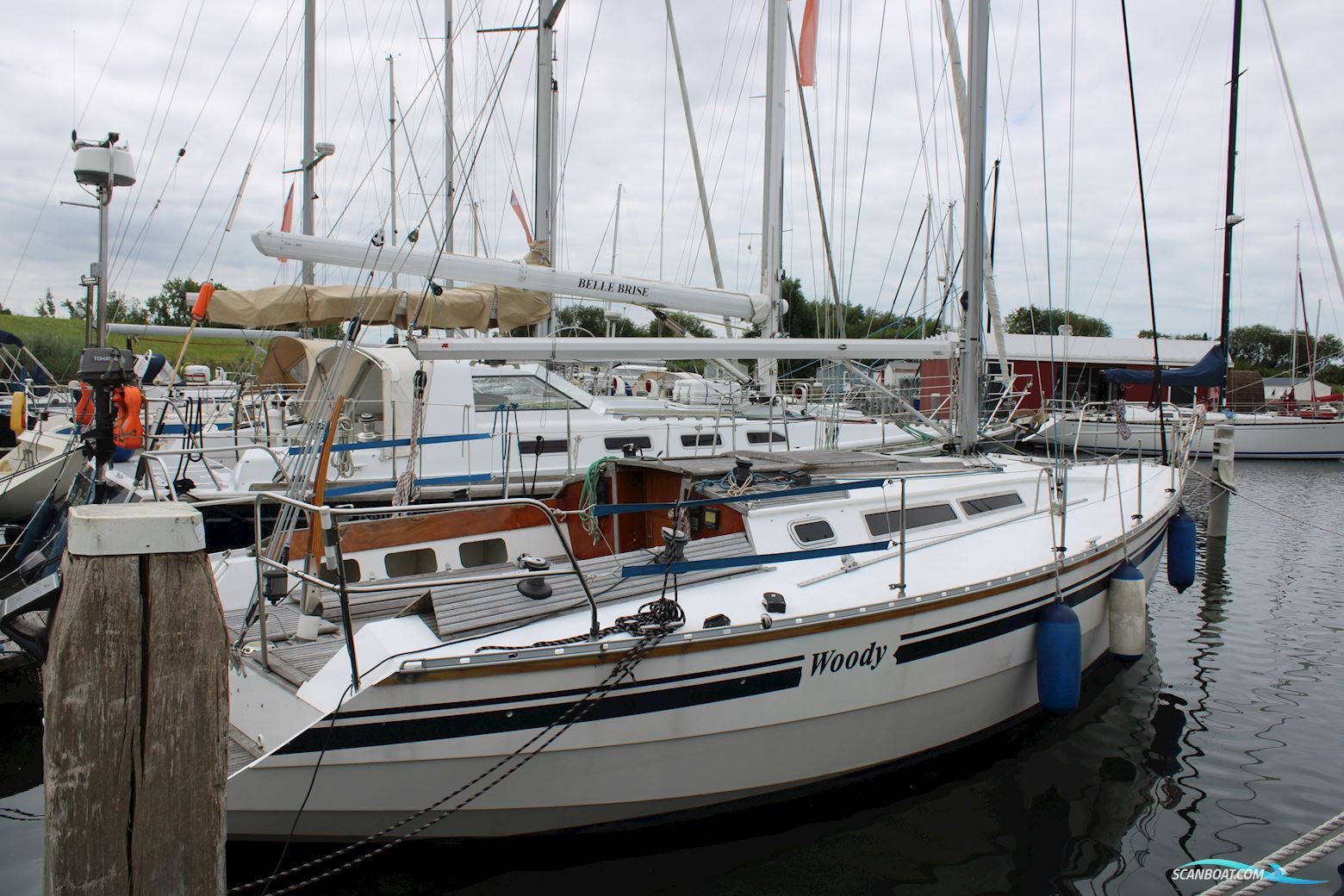 Waarschip 10.76 Segelboot 1989, mit Perkins 1130 motor, Niederlande