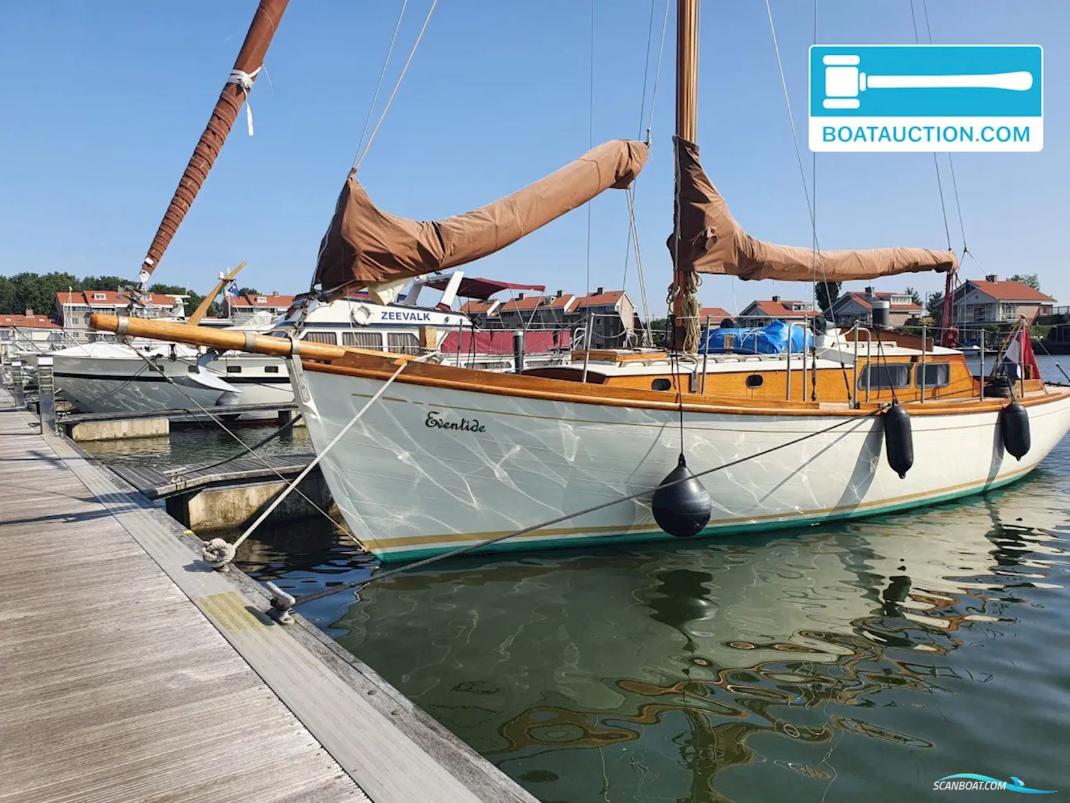 Warner Sloep Segelboot 1954, mit Vetus motor, Niederlande
