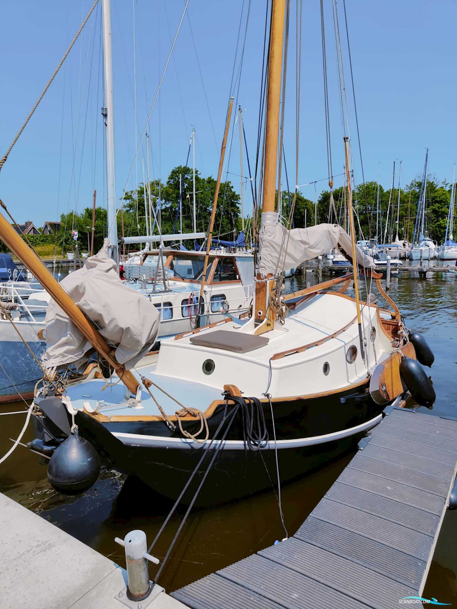 Westerdijk Zeeschouw Segelboot 1973, mit Sabb motor, Niederlande