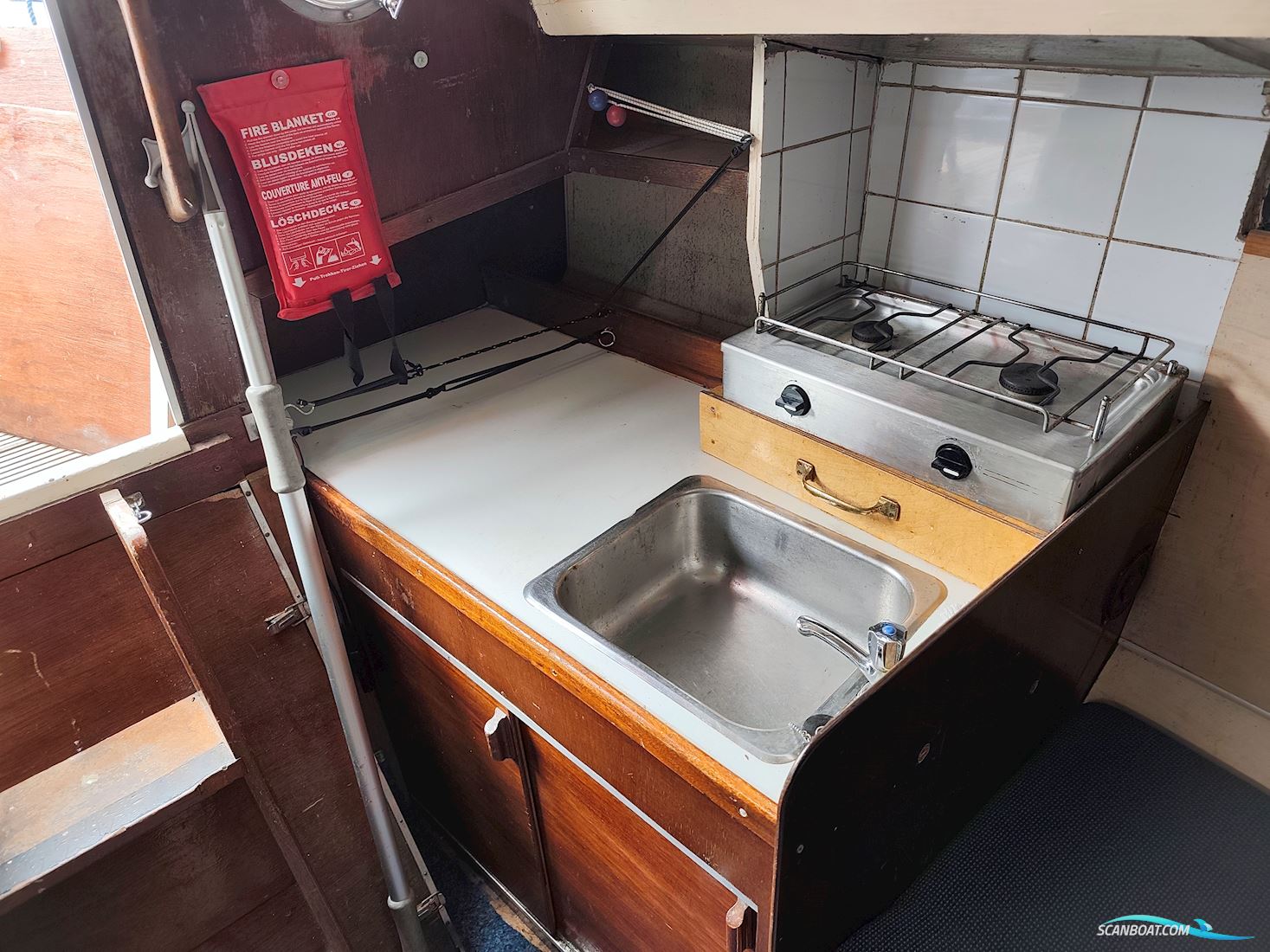 Wibo Segelboot 1971, mit Albin AD21  motor, Niederlande