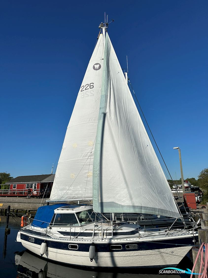 Winga 87 Segelboot 1981, mit Solé Mini motor, Dänemark