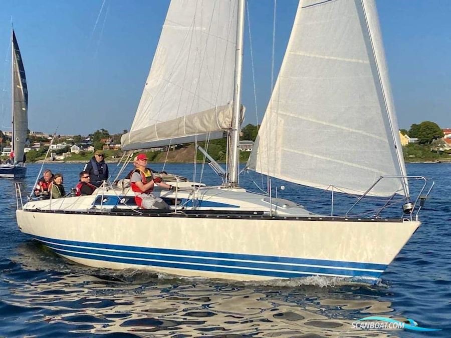 X 342 Segelboot 1988, mit Yanmar 3YM30 motor, Dänemark