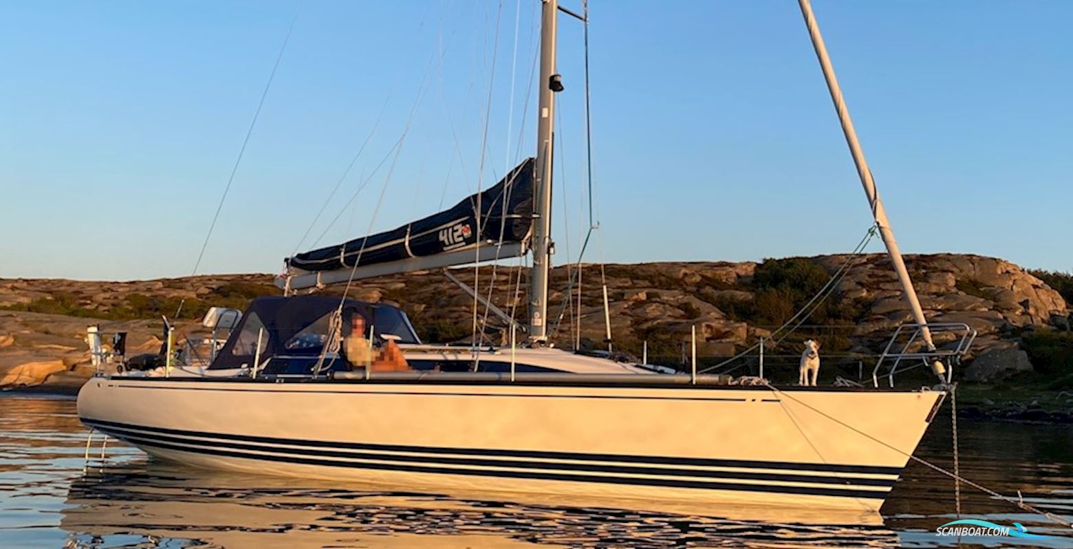 X-412 Mk II Classic Segelboot 1998, mit Yanmar 3JH3-E motor, Sweden