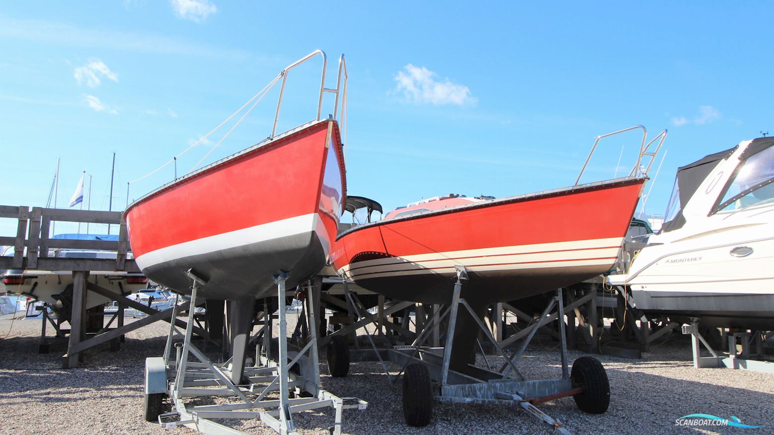 X-79 (2 Stk) Segelboot 1980, mit Suzuki motor, Dänemark