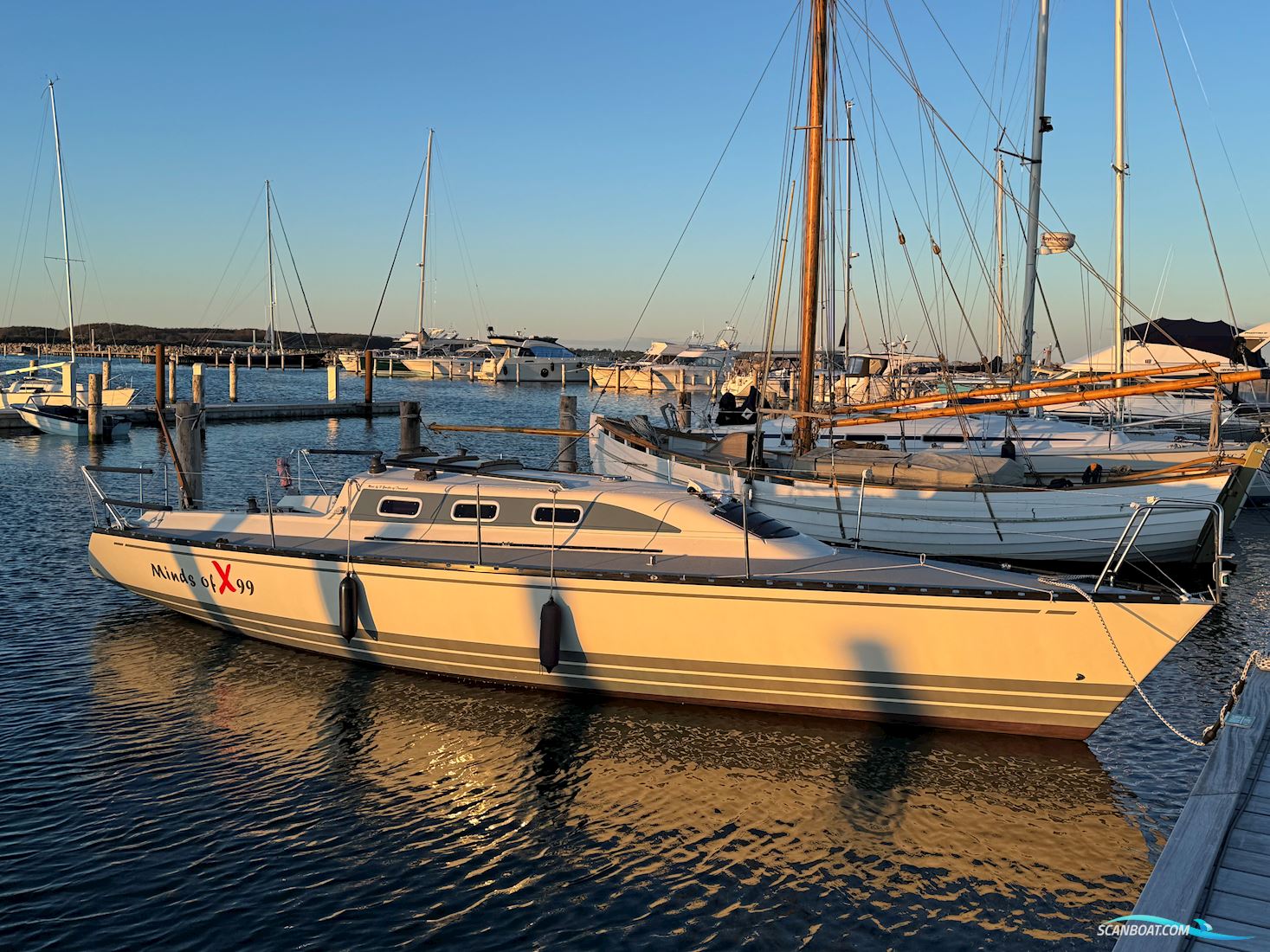 X99 Segelboot 1986, mit Lombardini 13 HK motor, Dänemark