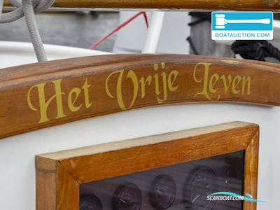 Zeeschouw Platbodem Segelboot 1981, mit Mercedes motor, Niederlande