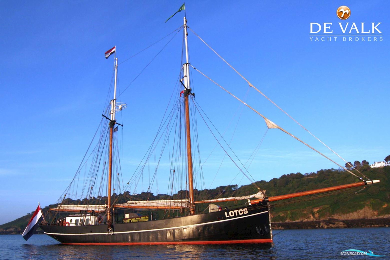 Zeillogger 27 M Segelboot 1910, mit Iveco motor, Niederlande