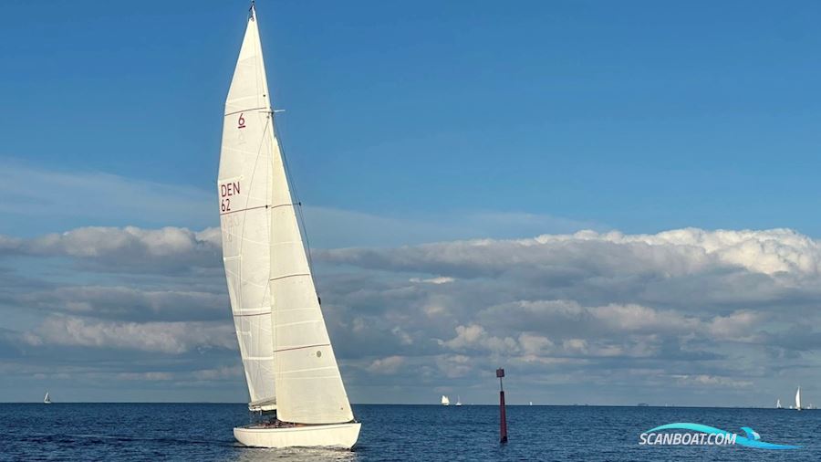 6-meter Sejlbåd 1992, med Torqeedo FP 4.0 motor, Danmark